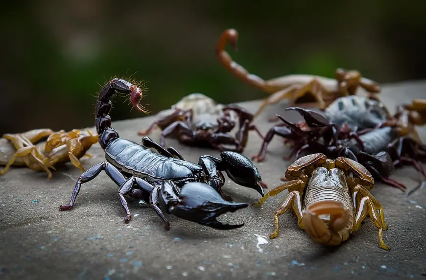 Imagem de escorpiões