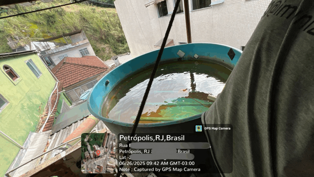 limpeza de caixa d'água